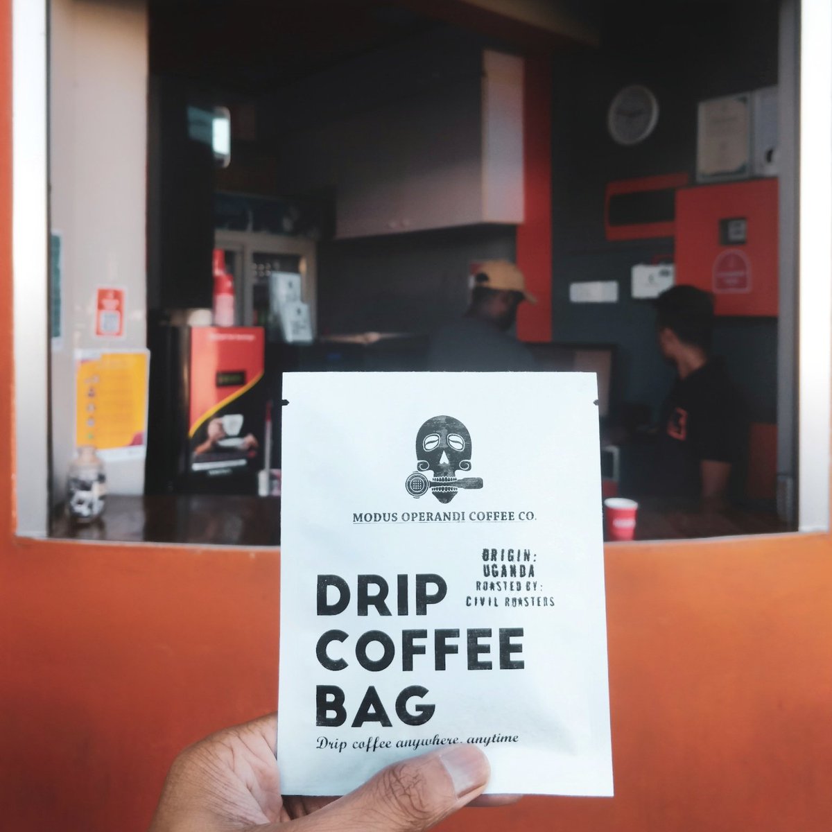 Drip bags are available at <a href="/thecornermv/">The Corner Snack Bar</a> for instant purchase.