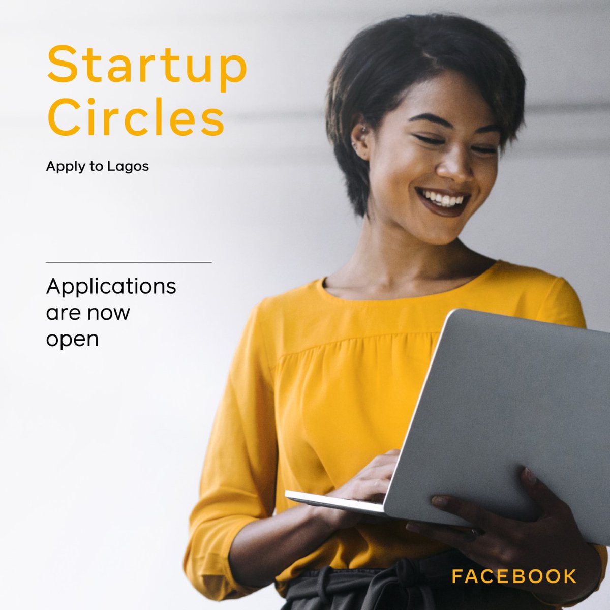 📢Are you a tech startup and you already have a product? Join Facebook Startup Circles Lagos today!

In these difficult times it is critical for the community to come together to support one another.

A community initiative that helps early-stage entrepreneurs build better...