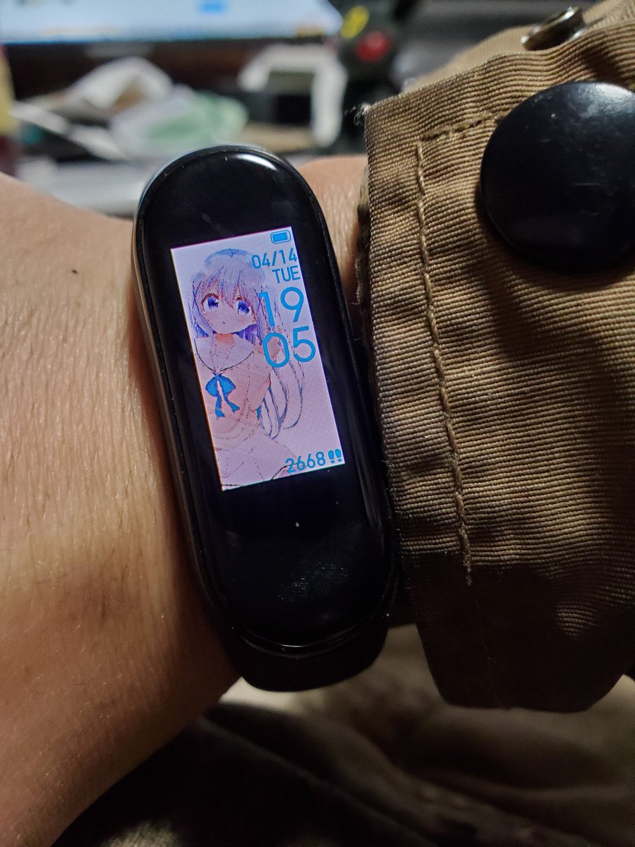 よもん 幻想の人 Kiyotan 1107 スマートウォッチの待受にさせてもらいました T Co R0adj2oret Twitter