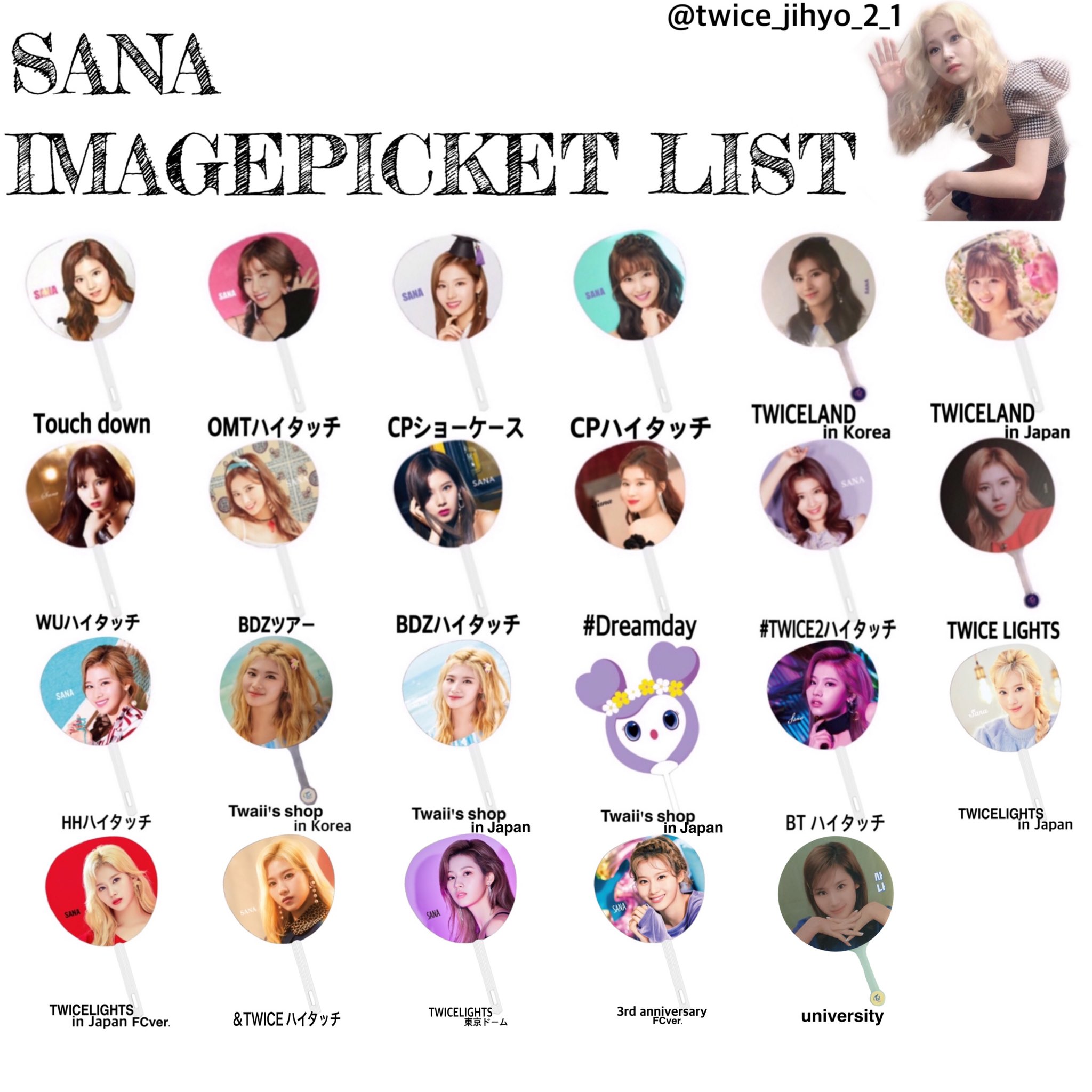 送料無料キャンペーン?】 TWICEうちわ サナ twice サナ sana うちわ