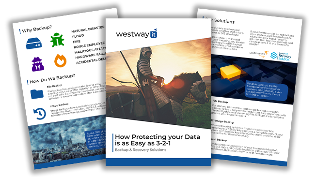 westwayit's tweet photo. How Protecting your Data is as Easy as 3-2-1
Get our FREE eBook which will help you understand what a backup is, identify your important data and how a good backup can protect your business
https://t.co/XwGqWfEOaz
#PoweringIT #Backup https://t.co/U6o0wtnpbL