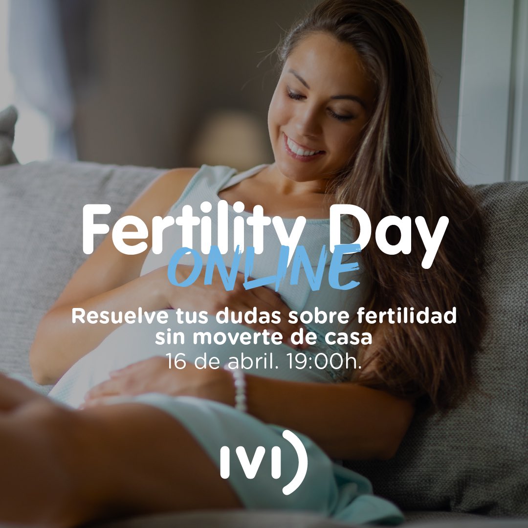 Si te perdiste nuestro primer fertility day online, este jueves repetimos en <a href="/IVIClinics/">IVIclinics</a>. Doctora, embrióloga y psicóloga resolverán todas tus dudas de #fertilidad. Más de 150 pacientes acudieron a nuestra primera llamada, no te quedes fuera #EnCasaconIVI  rb.gy/h5kuov
