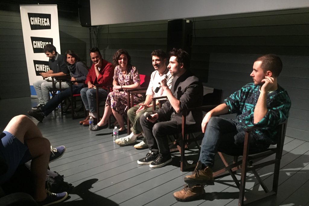 Filmadrid's tweet photo. En #Filmadrid2018 Javier H. Estrada fue el encargado de moderar la sesión de #TheVideoEssay, junto a Lur Olaizola Lizarralde y varios de los directores participantes 🔥🔥🔥
¡Recuerda que la convocatoria sigue abierta! ➡️https://t.co/p6SchLDE0a https://t.co/5gKoDB1Z79