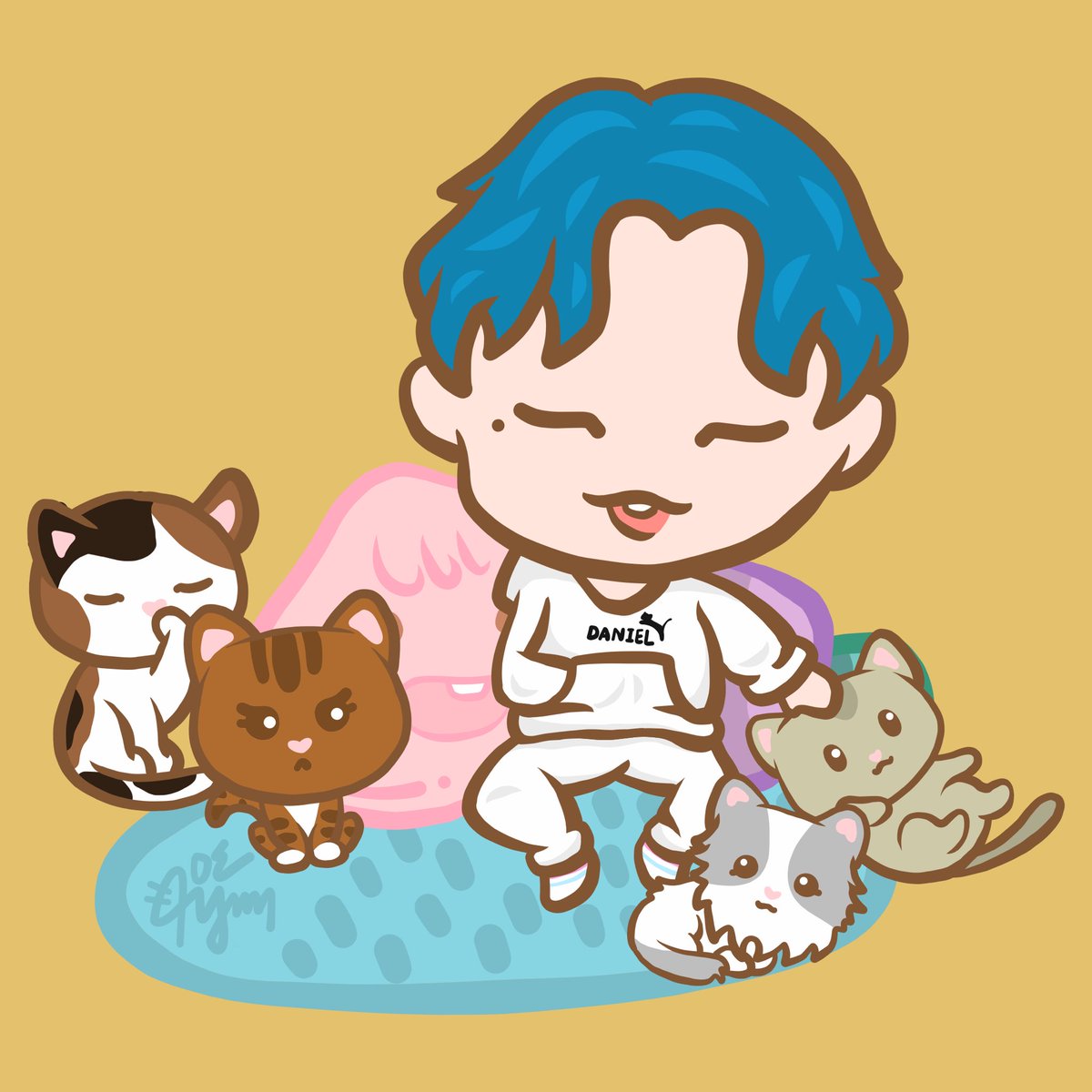 ArtTamhoyuet's tweet photo. 貓貓與Daniel😽
#不合比例的畫作 #HOEYDisproportionatePainting #hoeyillustration #illustration #danielKhere #姜丹尼爾 #kangdanielfanart #강다니엘 #KangDaniel #姜丹尼爾飯繪 #danity #다니티 https://t.co/oPFMXQnogA