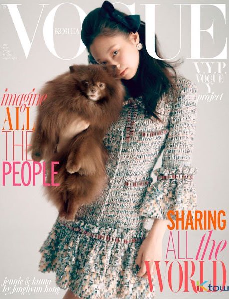 JIYONG AND JENNIE become the first male and female to graced vogue cover, a number 1 top fashion magazine and they rarely put celebrities for their cover. iconic