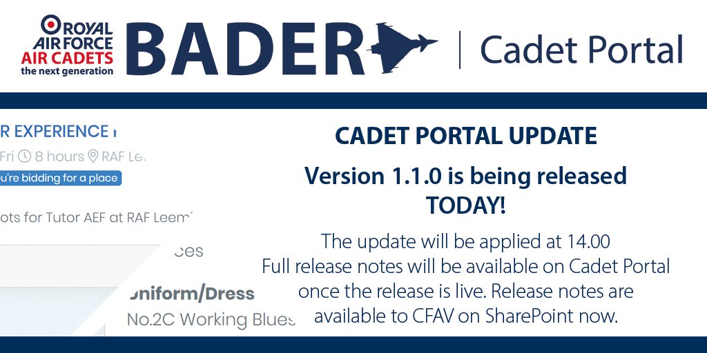 Cadet Portal on Twitter: 