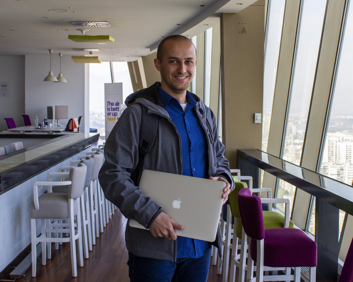 atlantbh's tweet photo. Yesterday we welcomed a new Atlanter. 👋 Meet Nail, our new Software Engineer. 👨💻
Yesterday he came to our office to pick up equipment and his welcome package, while the rest of the onboarding process will be held online. 👀 Welcome to Atlantbh! 🙏
#Atlanters https://t.co/Hqm44asbeN