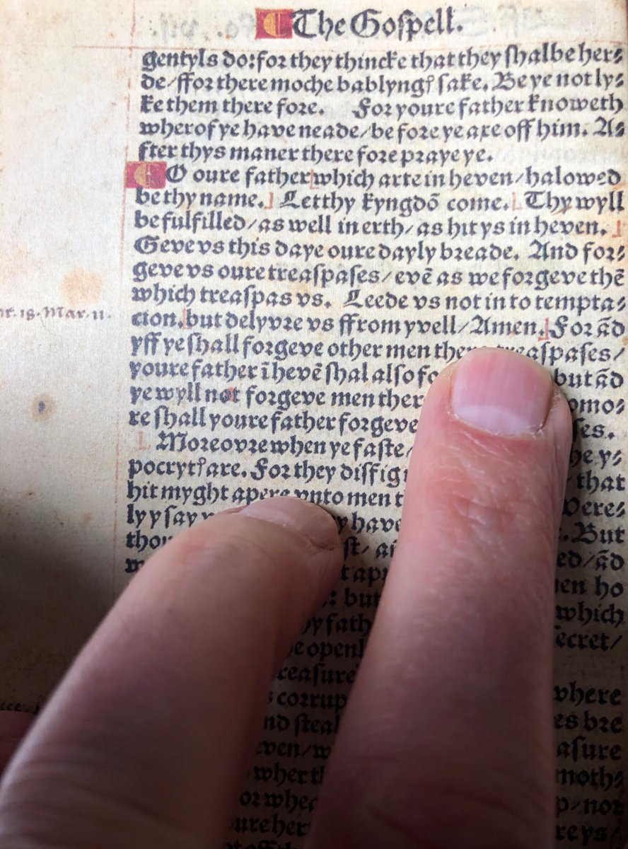 I won't rehearse the manuscript evidence for or against the inclusion of these words. Others have done that.All I will do here is dispute the narrative that this was the 'traditional' ending.By just looking at *English* versions.Tyndale's first edition (1526) lacks it.