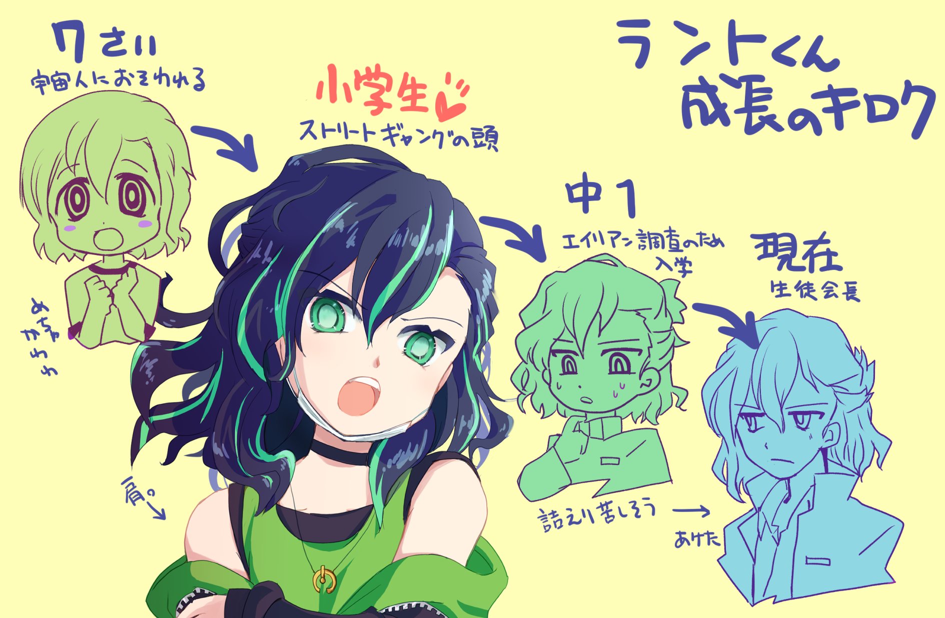 よめちゃ 社畜 今週も妖怪ウォッチ妖怪学園yで霧隠ラント君の小学生時代が見れちゃうみたいなのよね 嬉しい 小学生でストリートギャングのヘッドとか言って 大人と取引してるのヤバない ヤバい なんでずっと生肩出してるのかもよくわからんけど