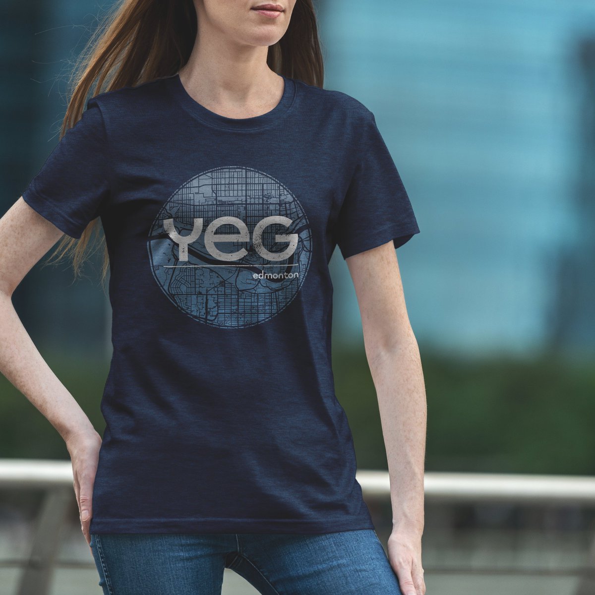 Represent your city with our map collection #CityTees #YEG #Edmonton