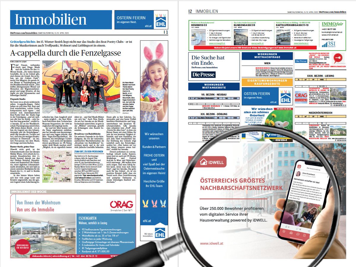 idwell's tweet photo. 📰Auch @DiePressecom weiß es: iDWELL ist Österreichs größtes Nachbarschaftsnetzwerk. 🏘Verwaltungen betreuen hier über 250 000 Bewohner via iDWELL &amp; optimieren ihren Kundenservice.📨Kontaktieren Sie uns unter kontakt@idwell.at &amp; werden auch Sie Teil der iDWELL Familie! #PropTech https://t.co/gP6ONuKtNM