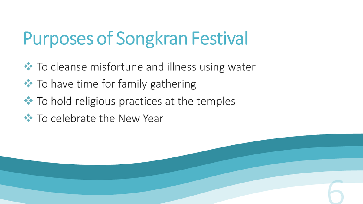 Since most of international Wanjaiis are interested in the Songkran Days as seen through Gulf's IG posts, I want to share the PPT slides about Songkran that I did for my assignment...(The terms I used in the slides are based on my Eng uses) #ThaiwithNet  #หวานใจมิวกลัฟ