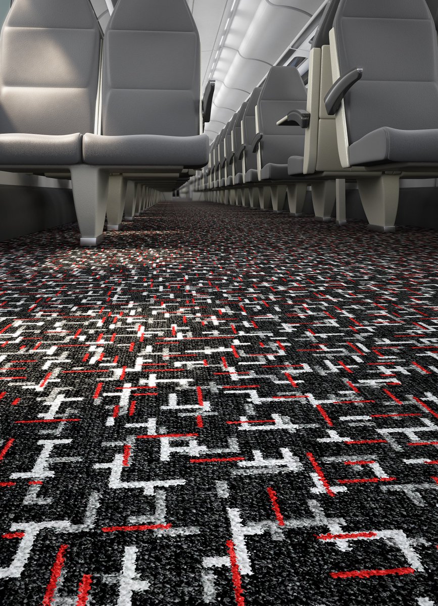 Coral Move Vision FR are exceptionally versatile, premium cut pile carpet solutions offering extensive design possibilities and colourways to complement a wide range of rail interior design schemes. Find out more > fal.cn/37yaI

#rail #trains #rollingstock #design