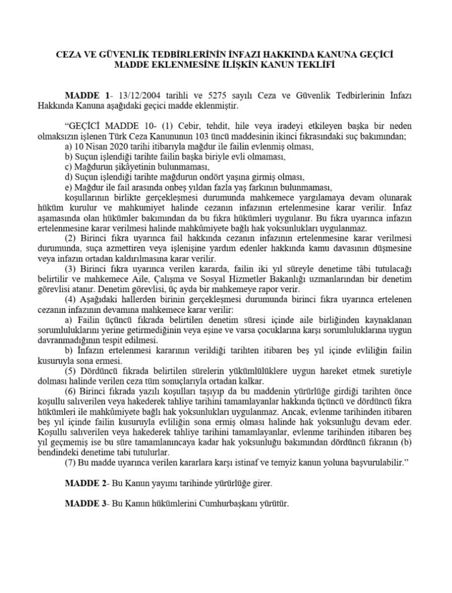 malumatfurusorg's tweet photo. Sosyal medyada paylaşılan "çocukların cinsel istismarının affı" hakkındaki teklif TBMM'de KANUNLAŞMADI.

Dün kabul edilen "Ceza ve Güvenlik Tedbirlerinin İnfazı Hakkında Kanun ile Bazı Kanunlarda Değişiklik Yapılmasına Dair Kanun" metninde yer almıyor

https://t.co/vnVzye4fAm https://t.co/jjHx99h9yl