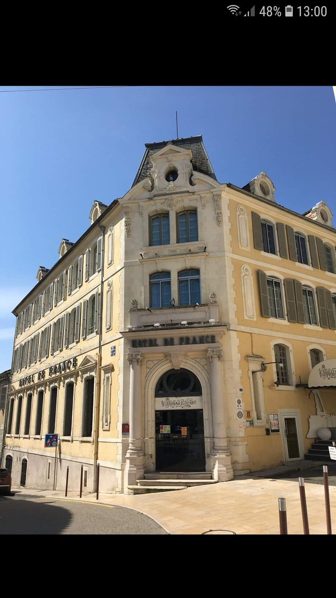 INFORMATION A DESTINATION DES PROFESSIONNELS EN DÉPLACEMENT

NOUS OUVRONS L'HOTEL DE FRANCE A PARTIR DE DEMAIN, MARDI 14 AVRIL.

RÉSERVATION NÉCESSAIRE 24 HEURES A L'AVANCE 

C’est à destination des professionnels en déplacement