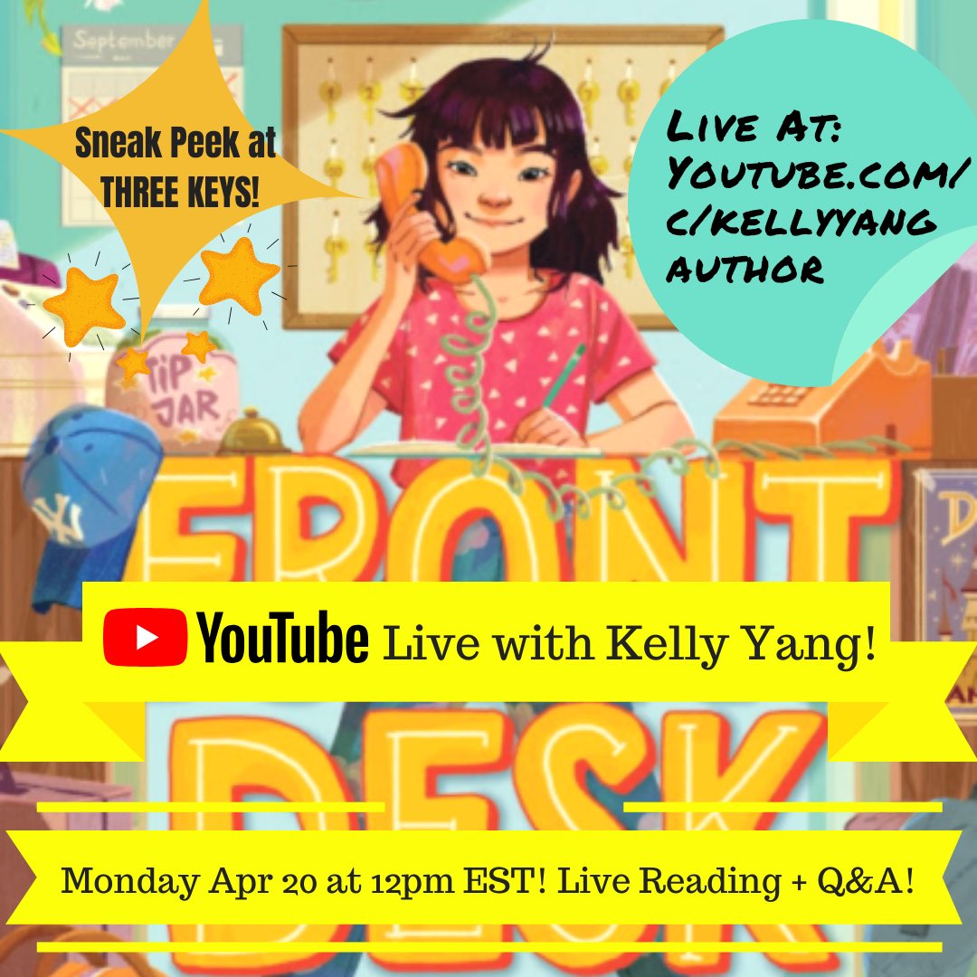 Kelly Yang (@kellyyanghk) on Twitter photo <a href="/mhayes611/">Maureen Hayes</a> <a href="/LISShines/">LIS Shines</a> <a href="/MissRelloLIS/">Sharin Rello</a> @SukhiVG <a href="/MrB_and_MrsA/">MrB&MrsA'sClass</a> @ShropshireLIS <a href="/marra_tara/">Mrs. Marra</a> <a href="/BoltRafferty/">Room 12 Team Teach</a> <a href="/DVedvyas/">DVedvyas</a> <a href="/mrsrancani/">Mrs. Rancani</a> I’m going to be doing a Youtube Live reading and Q&A on Monday!!! <a href="/mhayes611/">Maureen Hayes</a> <a href="/LISShines/">LIS Shines</a> <a href="/MissRelloLIS/">Sharin Rello</a> @SukhiVG <a href="/MrB_and_MrsA/">MrB&MrsA'sClass</a> @ShropshireLIS <a href="/marra_tara/">Mrs. Marra</a> <a href="/BoltRafferty/">Room 12 Team Teach</a> <a href="/DVedvyas/">DVedvyas</a> <a href="/mrsrancani/">Mrs. Rancani</a> I’m going to be doing a Youtube Live reading and Q&A on Monday!!!