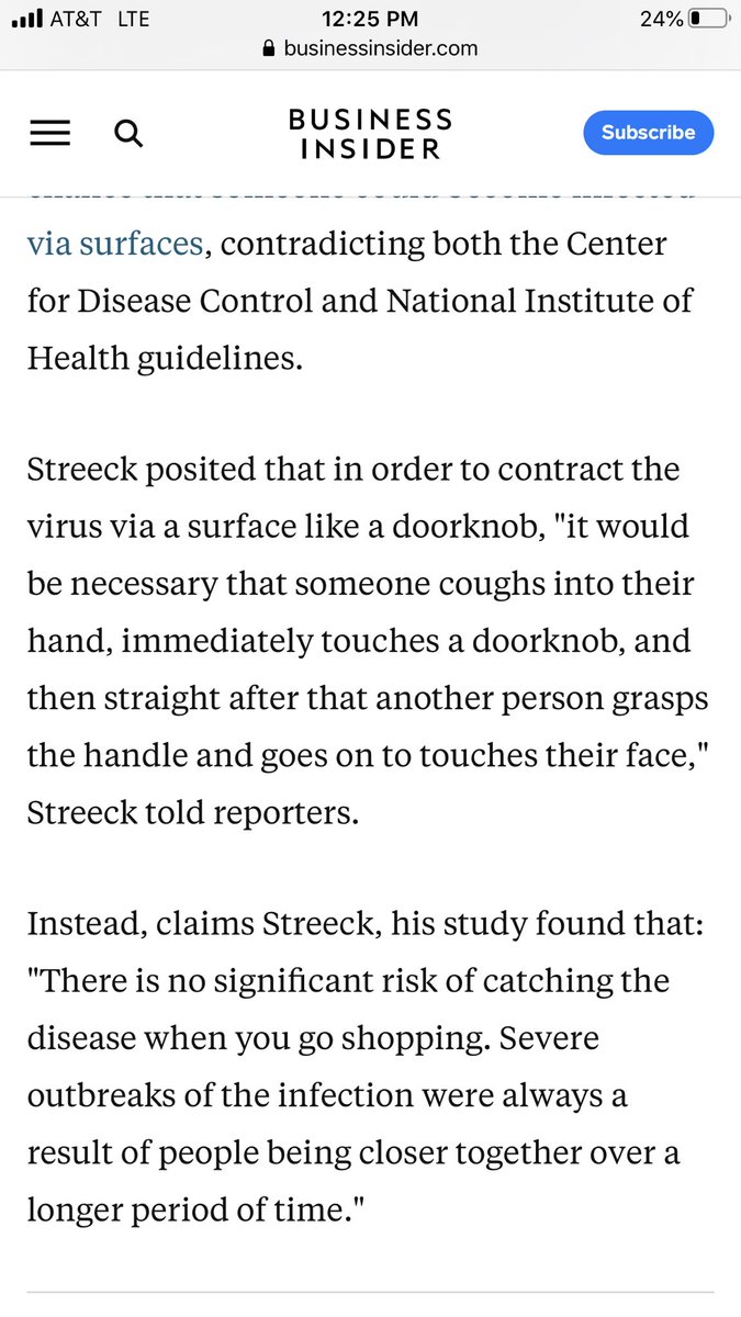 Kudos to @hendrickstreek - a top German virologist - who is desperately, if politely, trying to explain the uselessness if lockdowns: he said “most cases... originated from people being close together for a significant period of time...”