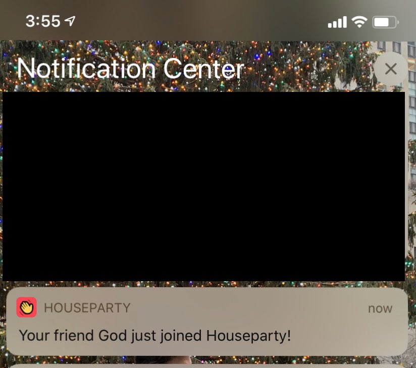 CItyofSydney93's tweet photo. Ummm...God is that you? #houseparty #guesswecantswear #Godhasjoined https://t.co/aRCfCaOQpJ