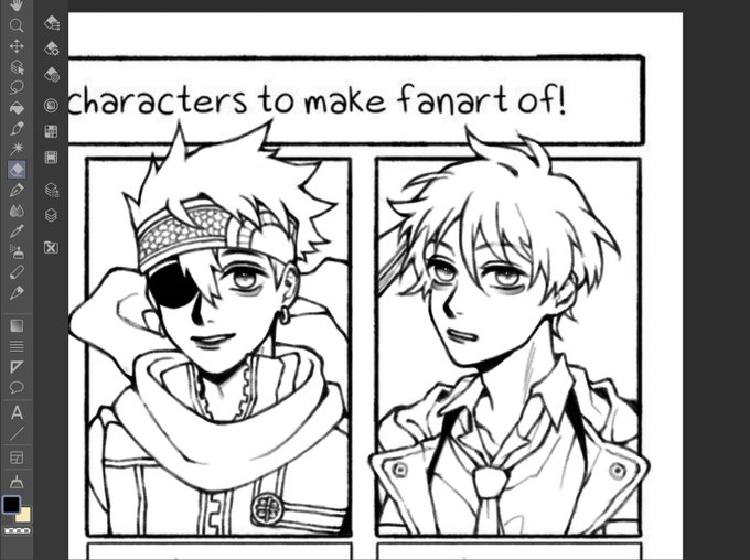 switching to a softer brush so I can actually finish this o(-< 