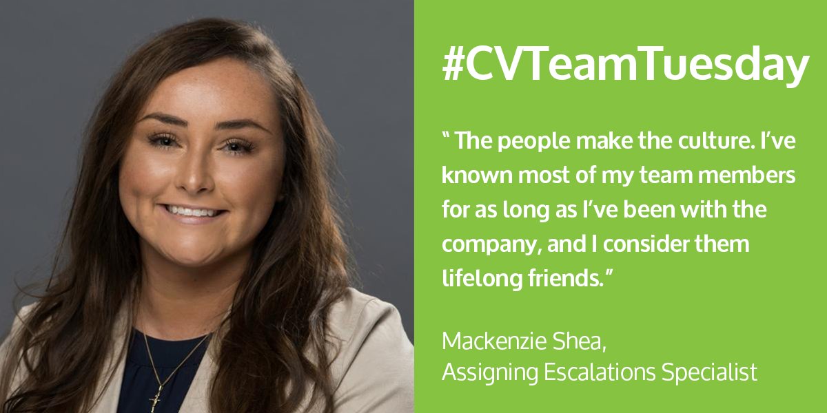 ClassValuation's tweet image. This #CVTeamTuesday we&apos;re featuring Assigning Escalations Specialist, Mackenzie Shea! Mackenzie has found both friendship and achievement in working at Class Valuation. Read more: classvaluation.com/cvteamtuesday-… #teamwork #employeeappreciation #workfamily #companyvalues