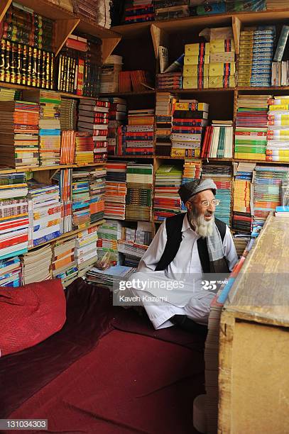People of Kabul: Bookseller.Photo by Kaveh Kazemi.