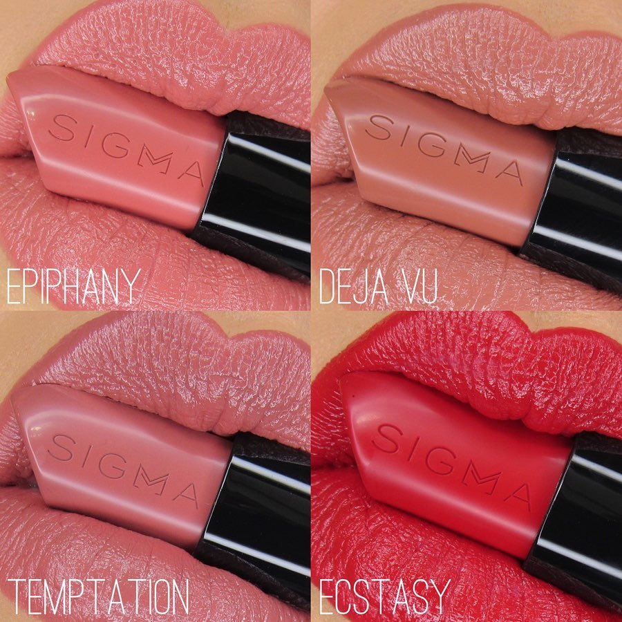 SigmaBeauty's tweet photo. What’s your fave #InfinityPointLipstick shade? 😍 #repost @Prestpoutbeauty https://t.co/lKyuY8IX0y