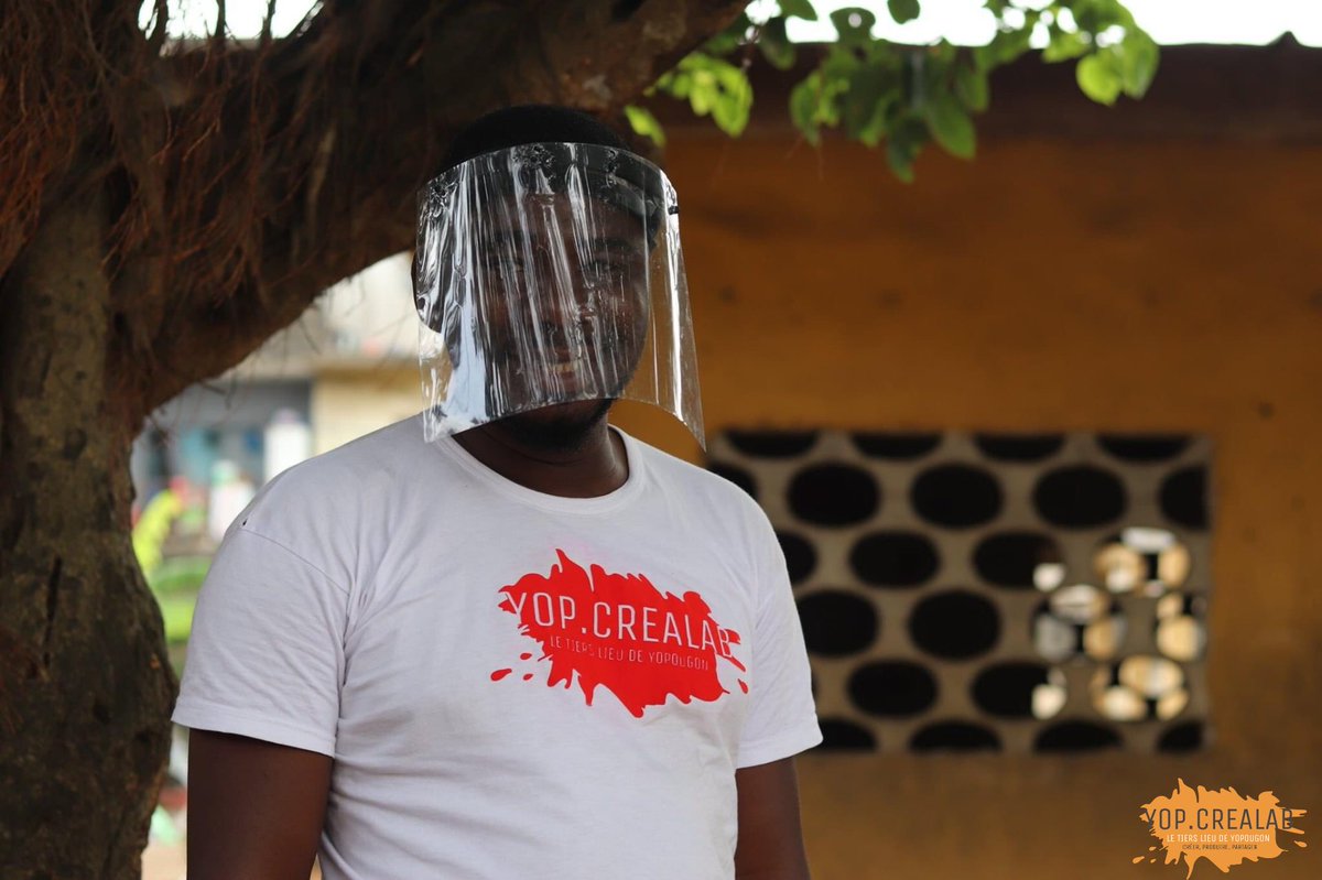 YOP.Crealab s'engage dans la lutte contre le Covid-19. Une nouvelle série d'ateliers et d'initiatives ont été lancées vendredi à Yopougon afin d'explorer les opportunités de la fabrication numérique et du partage d'infos pour le développement de solutions locales. <a href="/AFD_France/">Agence Française de #Développement (AFD) 🇫🇷 🇪🇺</a>