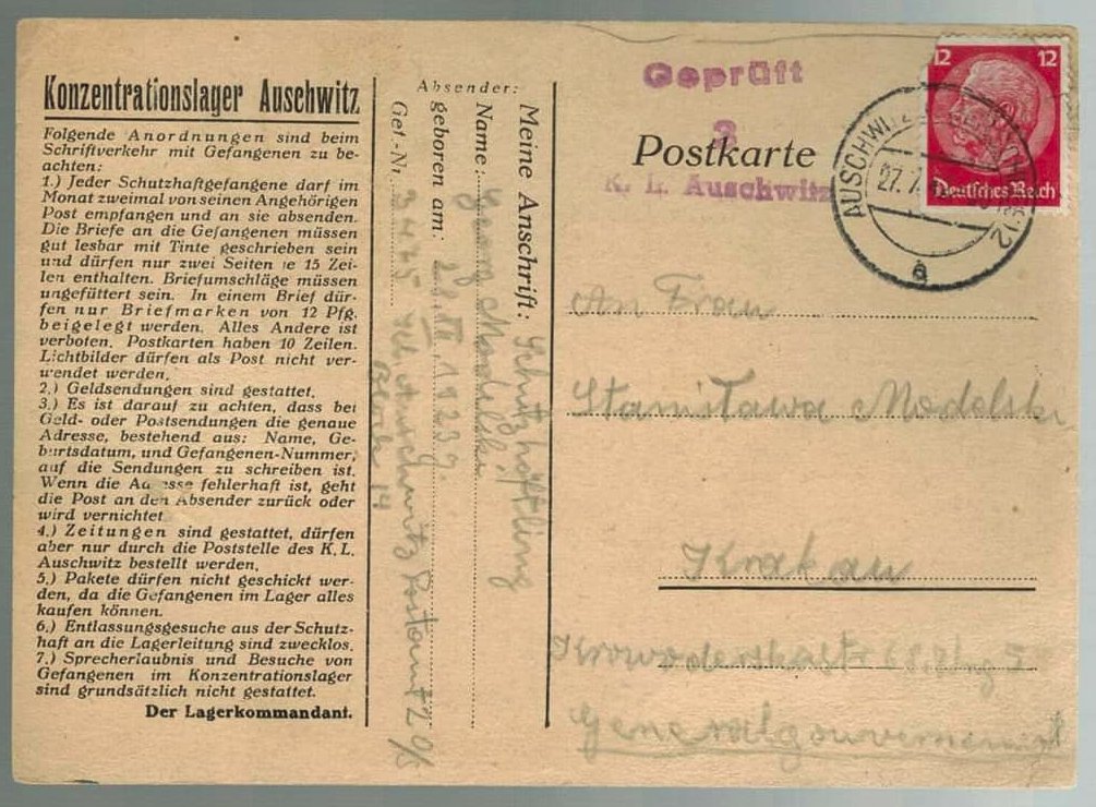 [THREAD ]So, letters written FROM Auschwitz by a  #Holocaust survivor in my wife's family are being sold on  @eBay. And the seller refuses to return them to seller, instead demanding payment. He has already sold 12 family letters from the collection.  @AuschwitzMuseum, can you help?