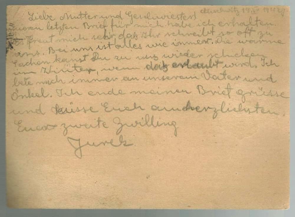 [THREAD ]So, letters written FROM Auschwitz by a  #Holocaust survivor in my wife's family are being sold on  @eBay. And the seller refuses to return them to seller, instead demanding payment. He has already sold 12 family letters from the collection.  @AuschwitzMuseum, can you help?