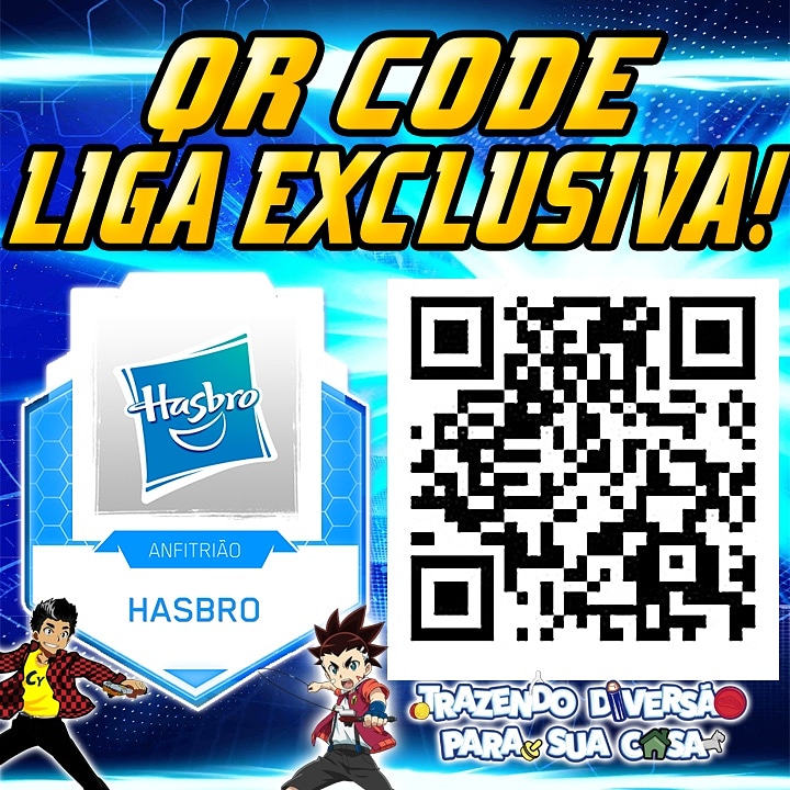 QR Code für die Beyblade Burst App