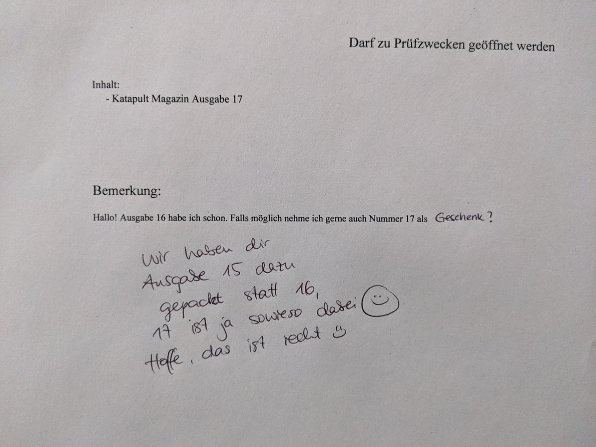 EinLUndZweiP's tweet photo. Vielen Dank @Katapultmagazin! Das ist mir sehr Recht ;) https://t.co/FNizdnHfMX