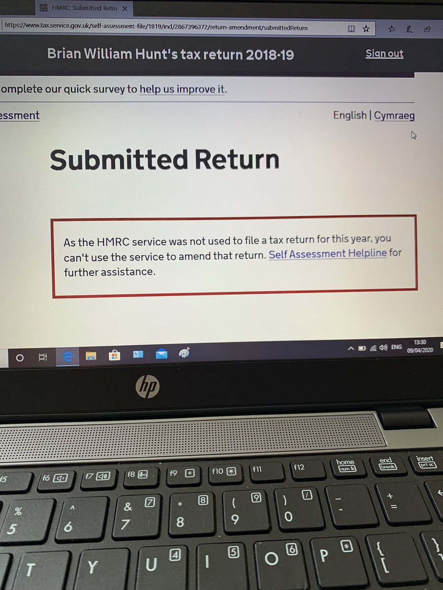 ladyhunt777's tweet photo. @JasonKelleyUK @HMRCcustomers I’ve tried to amend it and add the business account but it won’t enable me to do it https://t.co/zJv4G5EF9S