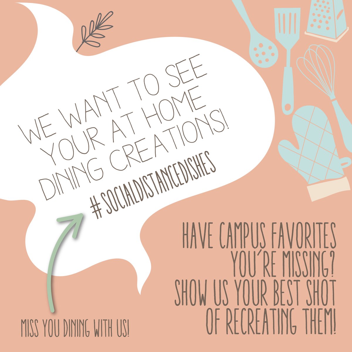 Chocolatey brownies? A delicious vegan dish? Reply with a photo of your favorite dish!!! #sodexowellnesscheck #sostories