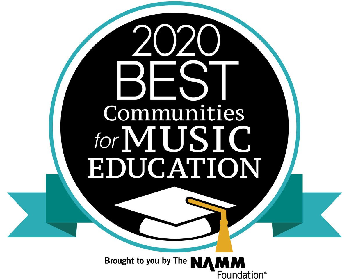 For the second year in a row Baldwin-Whitehall has been named a Best Community for Music Education by the National Association of Music Merchants! B-W is one of only 18 school districts in Allegheny county to receive this honor. Congrats B-W! #musicinourschools #highlanderpride