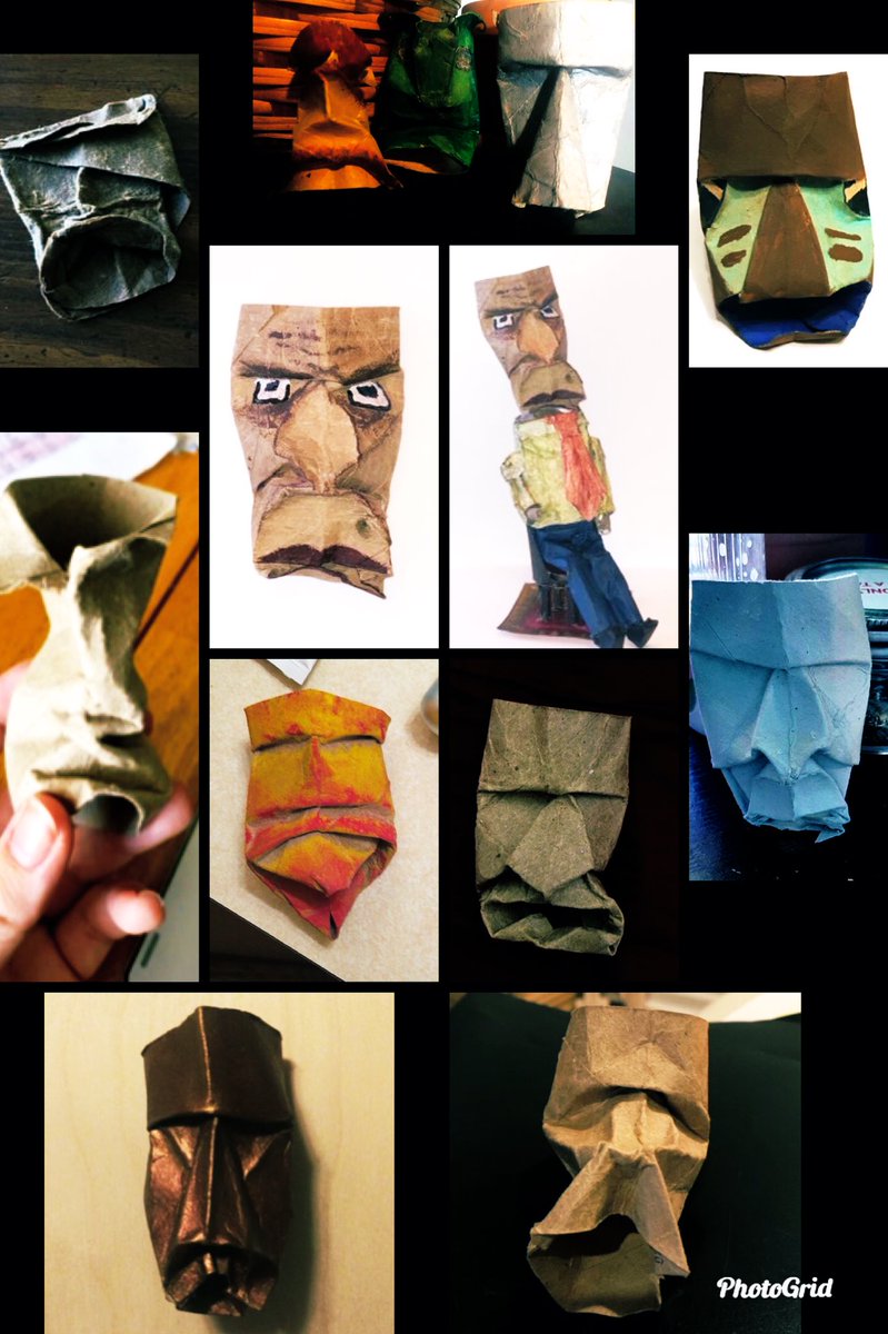 North students “crushed” the Weekly Art Challenge: “Squished Faces” inspired by the toilet paper-tube sculptures of Haitian artist, Junior Fritz Jacquet! It’s not as easy as it looks! #WESchools #artmatters #creativitymatters