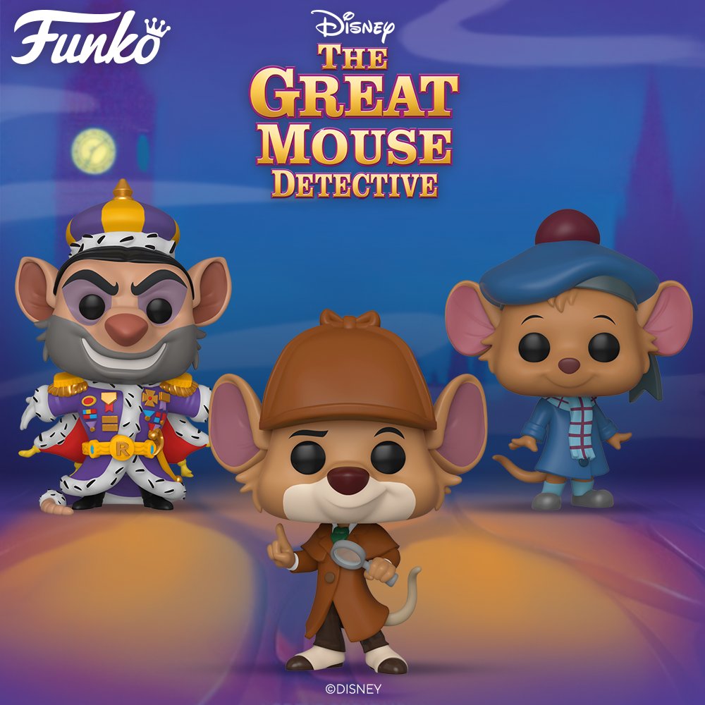 great mouse detective funko pop