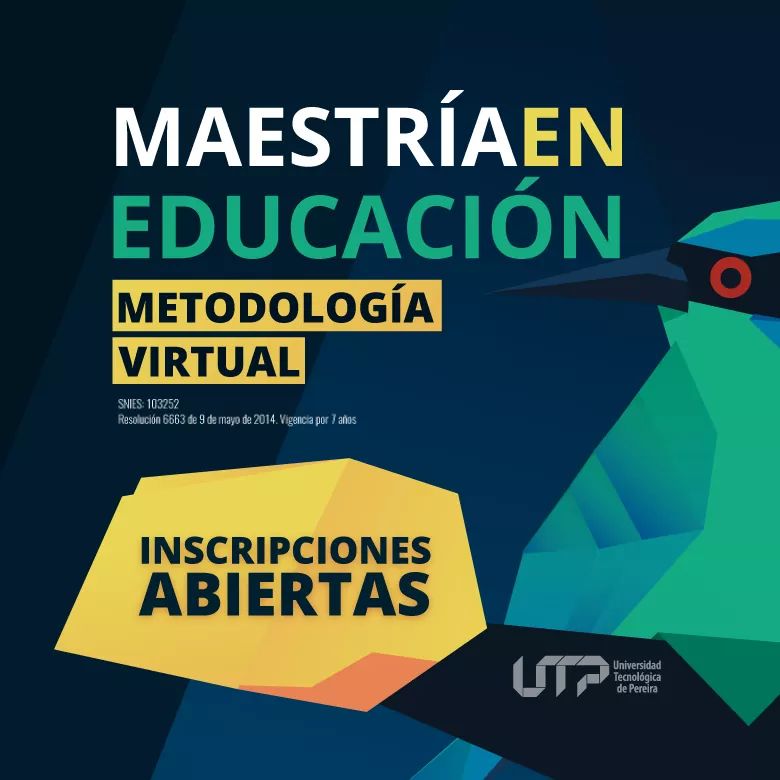univirtual's tweet photo. Maestría en Educación... ¡Inscripciones Abiertas!

Inicia en Julio 28 del 2020 🙋🏼‍♀️🙋🏻‍♂️

⏱ Duración: 4 Semestres
🖥 Modalidad: Virtual.
⭕️ Entidad que Certifica: Universidad Tecnológica de Pereira.

👉Más información aquí: https://t.co/oyEjHN0nZf https://t.co/CaFNkabPPX