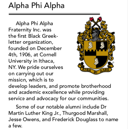 FairmontStateGL's tweet photo. Continuing our chapter highlights for #GreekWeek with one of our historically Black chapters @PiMuAlphas. #Greek #Fraternity #NPHC #divine #SoarFalcons https://t.co/BCgZJ7aSh3