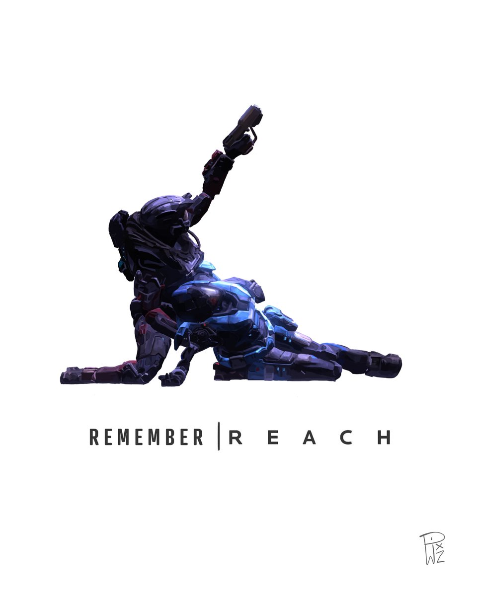 PixWiz_Art's tweet photo. I was just watching some throwback to some of the #halo cinematics, which made me want to repost this:
My love letter to Reach. (also done for a friend's birthday, that is his Six)
#rememberreach #nobletwo #artwork #digitalart #ArtistOnTwitter https://t.co/OZ9ug9cfnr