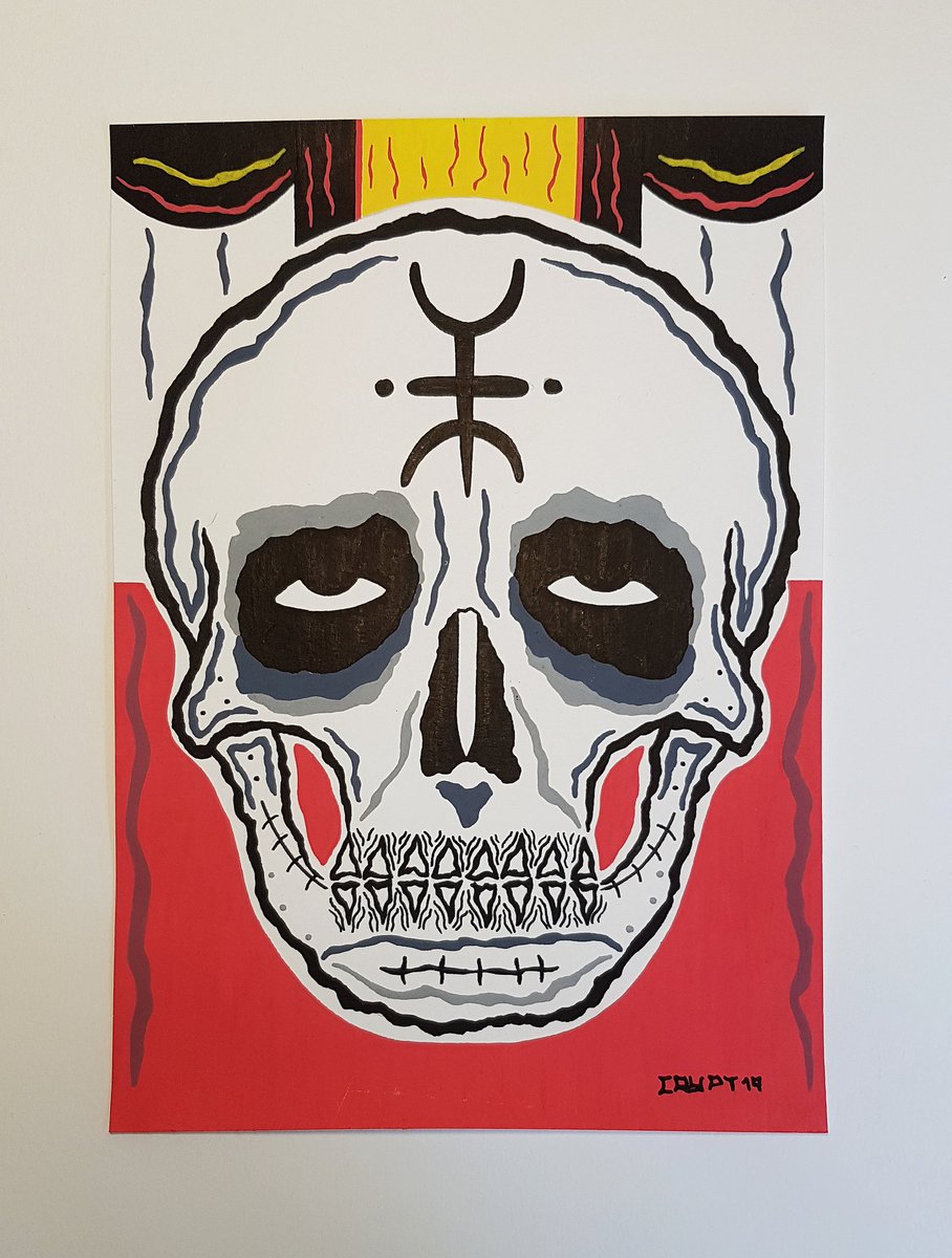 lords of salem (a5)it'll be sent out framed (i need a better picture of it) https://robcryptx.bigcartel.com/product/various-a5-jaggy-skull-paintings