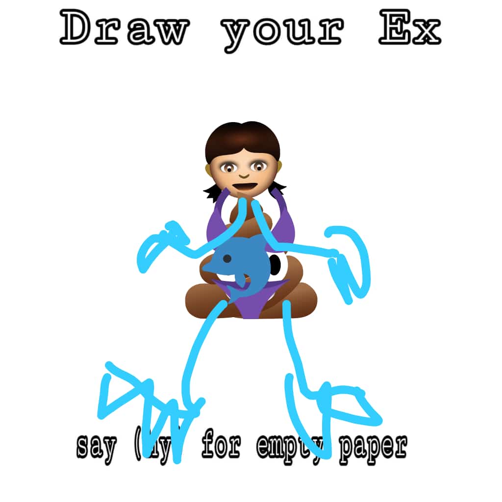 Freshkay17's tweet image. Draw your ex