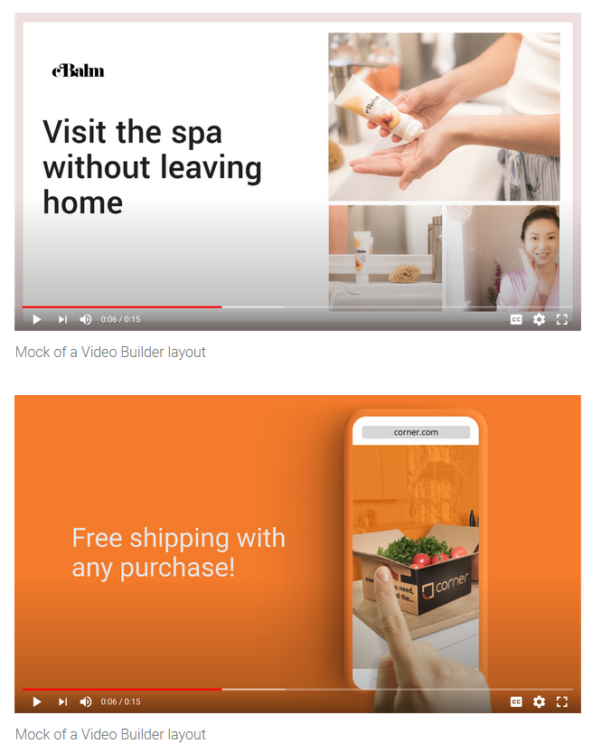 glenngabe's tweet photo. Google launches YouTube Video Builder in beta -> Video creation is fast, easy & free with YouTube Video Builder
"It's a tool that animates static assets—images, text & logos—w/music. You can generate a short YouTube video (6 or 15 seconds)." https://t.co/IGz93aNHWd https://t.co/RThSfgxpYK
