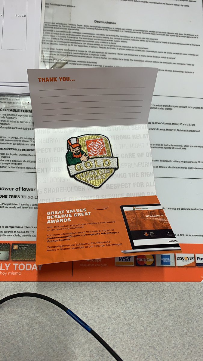 THIS HAPPENED TODAY TRIPLE GOLD <a href="/Paul_Schiebold/">Paul Schiebold</a> <a href="/medegraa/">Mike Dutch DeGraaf</a> <a href="/letsdothisNovi/">Novi Home Depot</a>