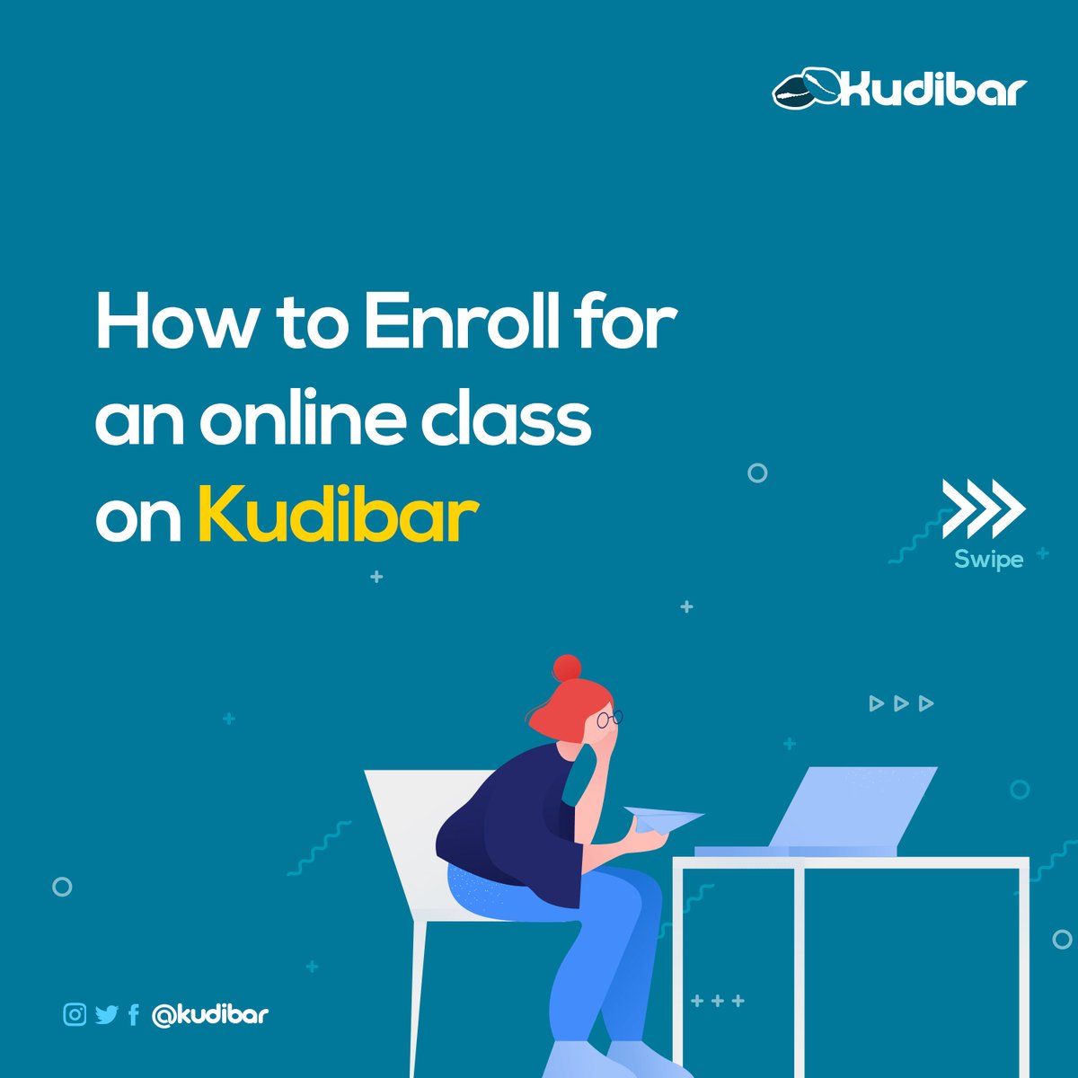 kudibar's tweet photo. How to enroll for an online class on Kudibar in 5 simple steps...
Thread.. https://t.co/HSpRntcNyL