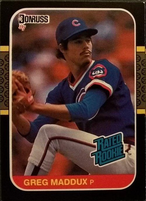 Happy birthday to Greg Maddux, who entered his MLB debut as a pinch runner for Jody Davis 