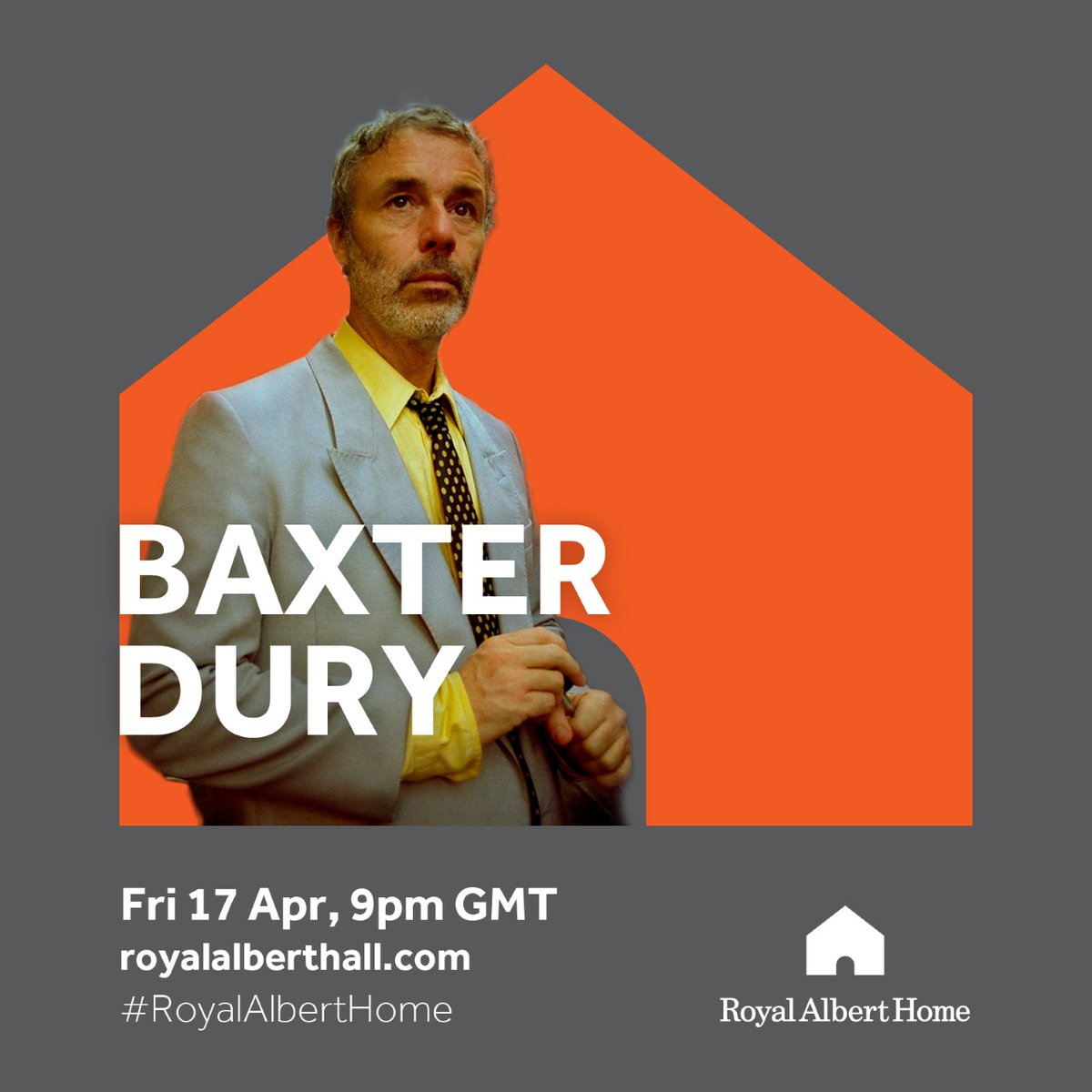 Notre dandy <a href="/baxterdury/">baxter dury</a> sera en live vendredi à 22h pour la série de <a href="/RoyalAlbertHall/">Royal Albert Hall</a> Home ⚡️

👉 Plus d'infos : bit.ly/3eeGyuR