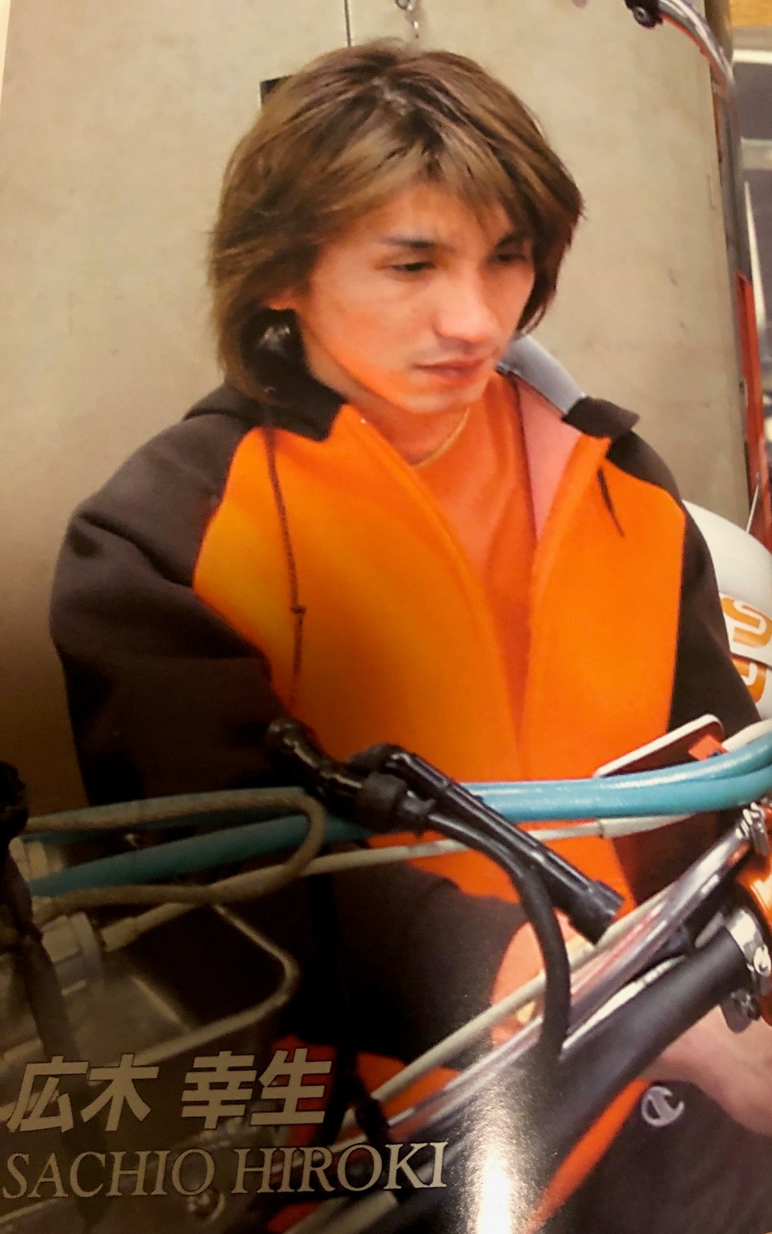 川口オートレース 広木幸生元選手 顔写真 直筆サイン 広木氏自作 アモン キハ53ファン倶楽部 on X: 