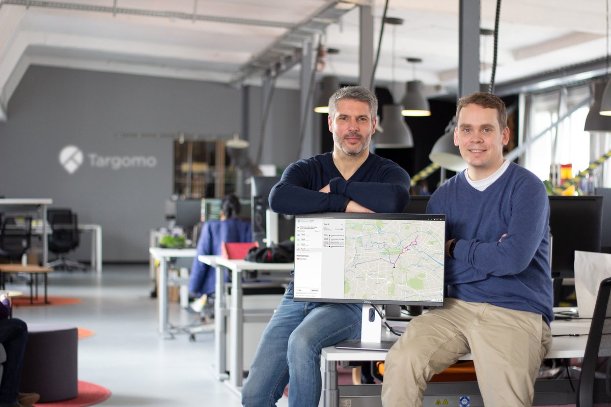 targomo's tweet photo. "I am proud of the Targomo team, which has shown great commitment in the development process,” says our management team. Did you know that our new free route planning tool has been initiated during an internal weekend hackathon? Check it out here: https://t.co/HalBfNNFmH https://t.co/FF6ey8vIGF