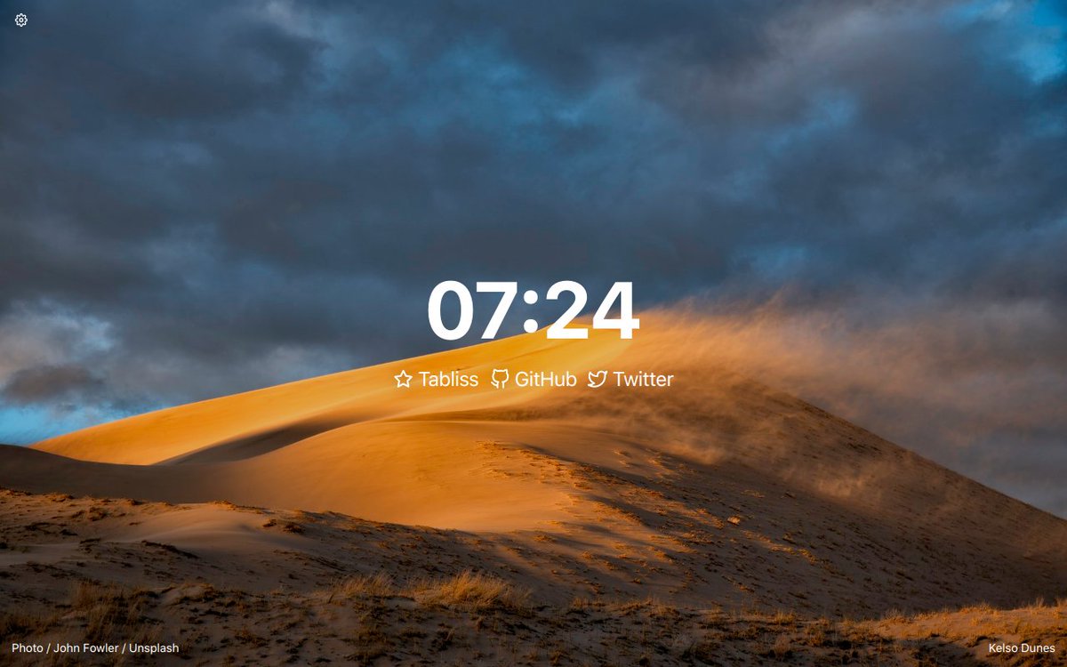 tabliss's tweet photo. Tabliss 2 is now available free on all platforms! New feature highlights: movable widgets, and cross device sync. https://t.co/DvjRTdOGWF