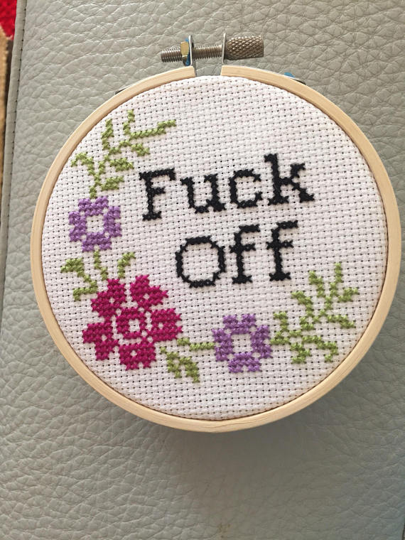 JonathanPieNews's tweet photo. I’ve decided to take up cross stitch. It fills in the time. https://t.co/jo88v3CsCl